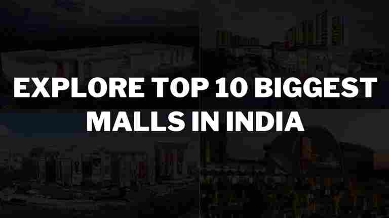 TOP 10 Biggest Mall in India in 2025