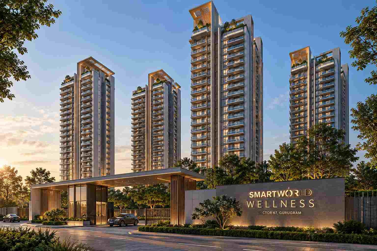 Smartworld Wellness Sector 67 Tower images