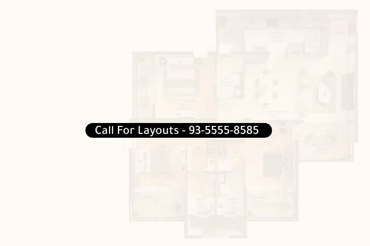 5  BHK Layout of M3M Elie Saab