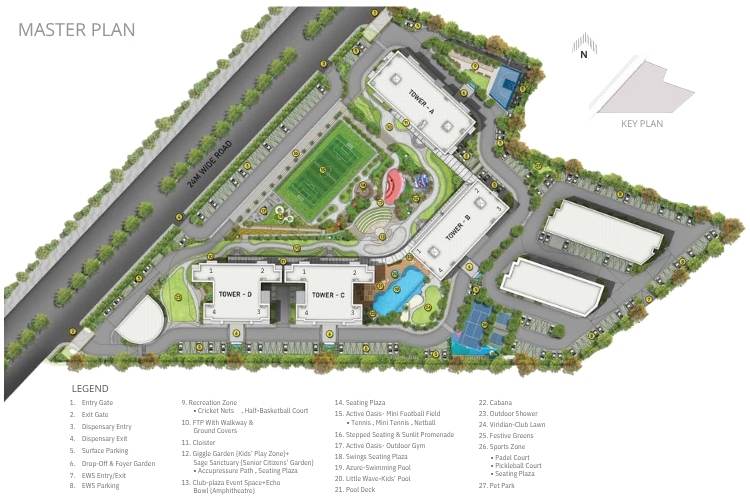 Indiabulls Heights Site Plan