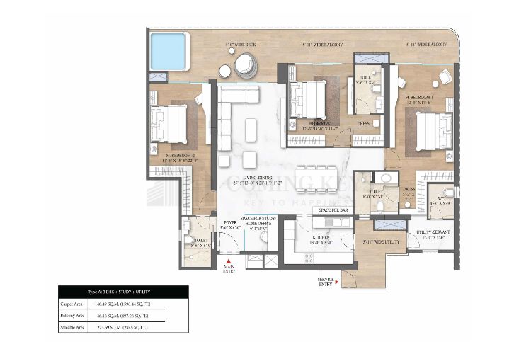 Smartworld The Edition Floor Plan